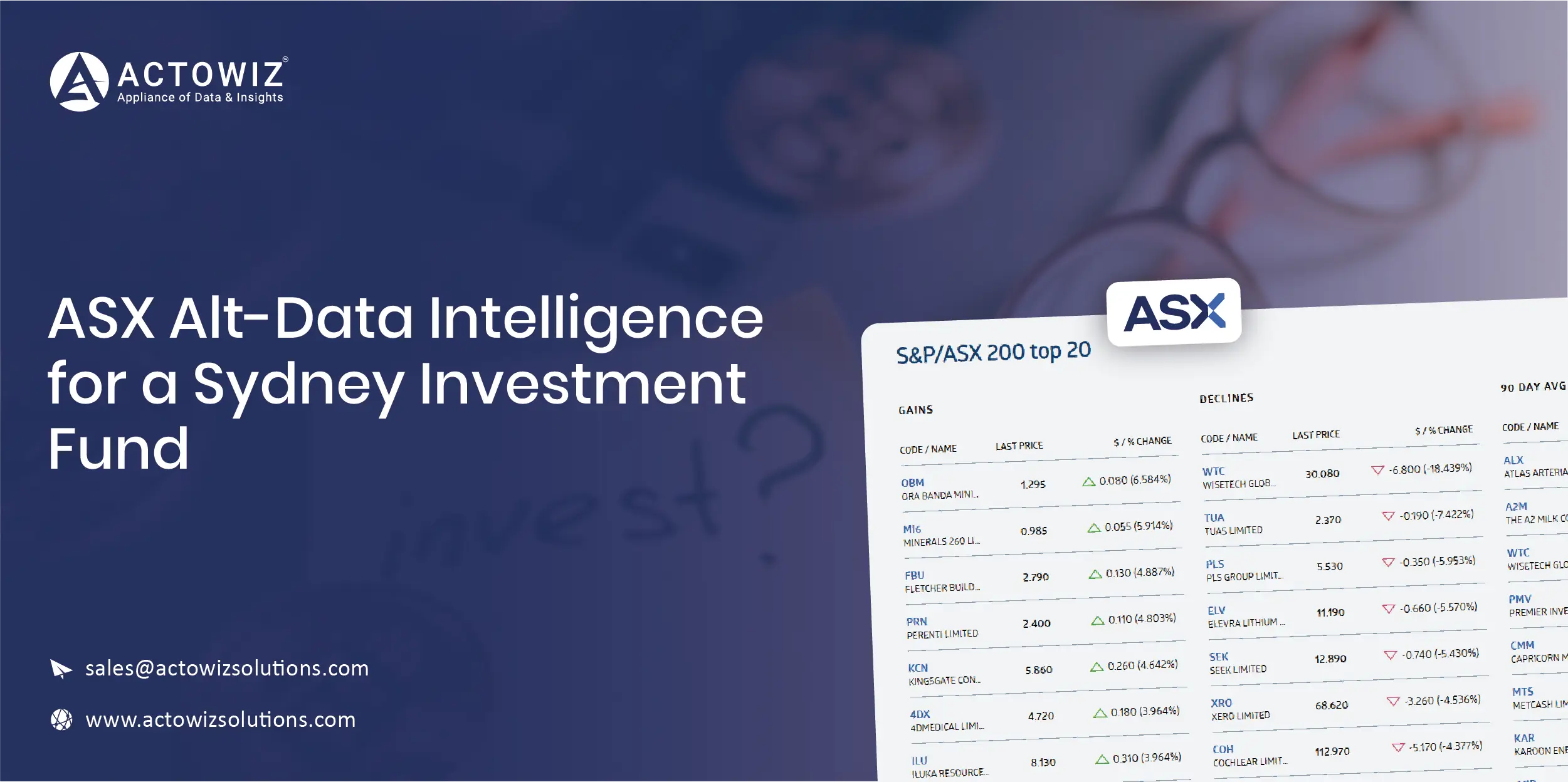 ASX Alternative Data Intelligence